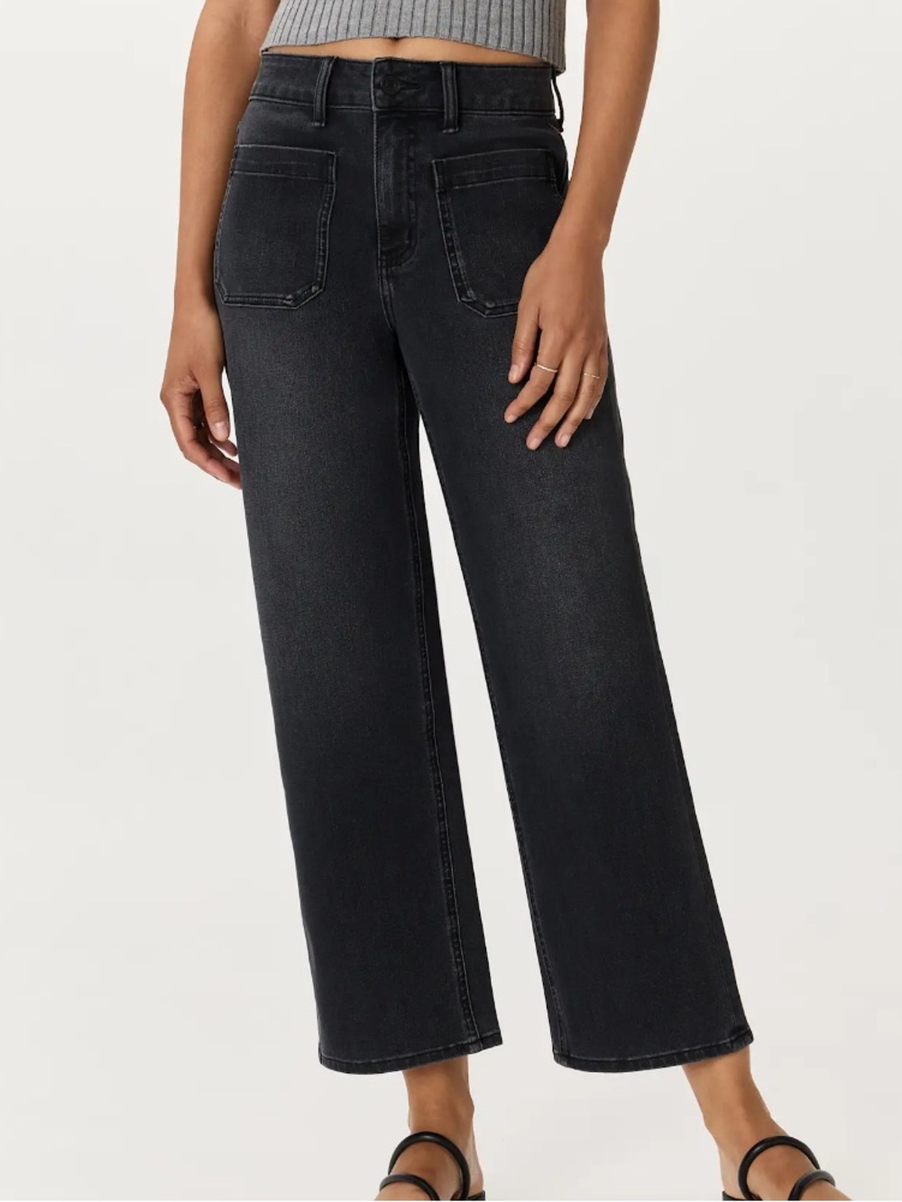 Quince Bella Wide-Leg Pocket Jean